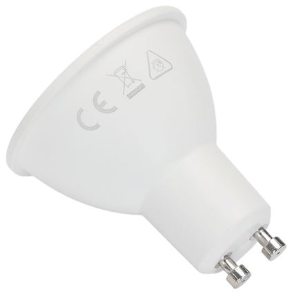 Aigostar - LED RGBW dimbar lampa GU10/4,8W/230V 3000K + fjärrkontroll