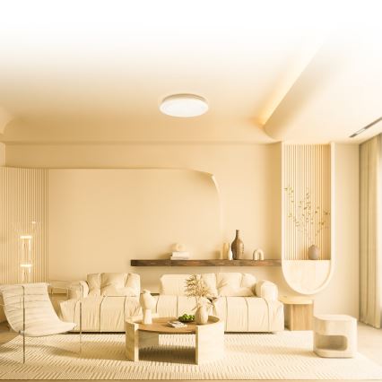 Aigostar - LED RGBW Dimbart badrumslampa LED/27W/230V 40 cm Wi-Fi IP44