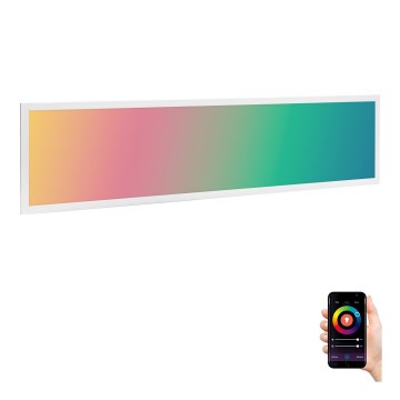 Aigostar - LED RGBW Dimmbar infälld takpanel MESH LED/36W/230V 2700-6500K 120x30 cm