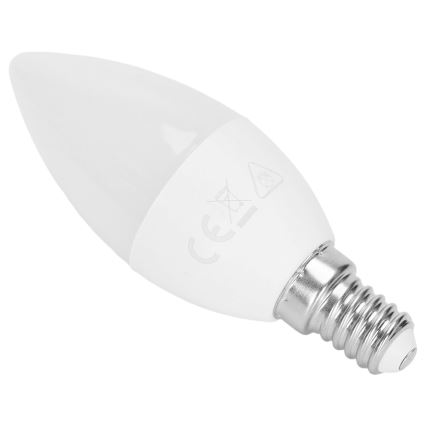 Aigostar - Dimmbar LED RGBW-lampa C37 E14/6W/230V 3000K + fjärrkontroll