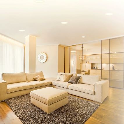 Aigostar - LED RGBW Ljusreglerad upphängd taklampa LED/15W/230V 2700-6500K diameter 17,5 cm Wi-Fi