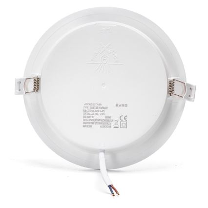 Aigostar - LED RGBW Ljusreglerad upphängd taklampa LED/15W/230V 2700-6500K diameter 17,5 cm Wi-Fi