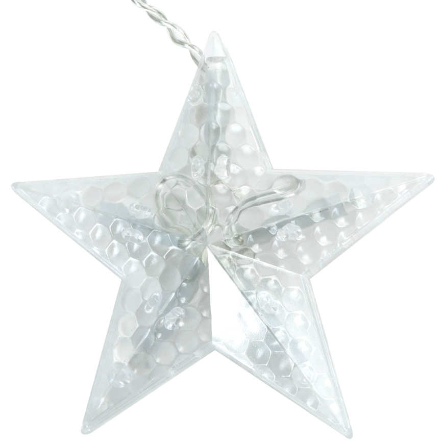 Aigostar - LED-slinga med solcell 120xLED/8 funktioner 3x0,6 m 500 mAh IP65 flerfärgad