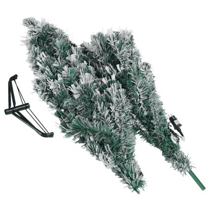 Aigostar - LED-julgran för utomhusbruk 245 LED-lampor/8 funktioner 2,1 m IP44 flerfärgad