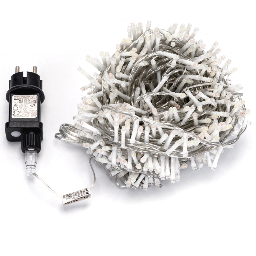 Aigostar - LED utomhusljusslinga för jul, 600 LED/8 funktioner, 30 m, IP44, flerfärgad