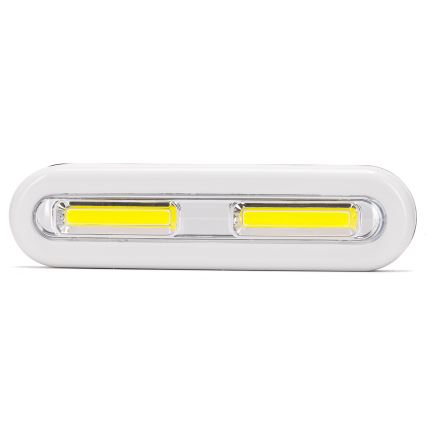 Aigostar - LED skåpbelysning LED/3xAAA 6500K vit