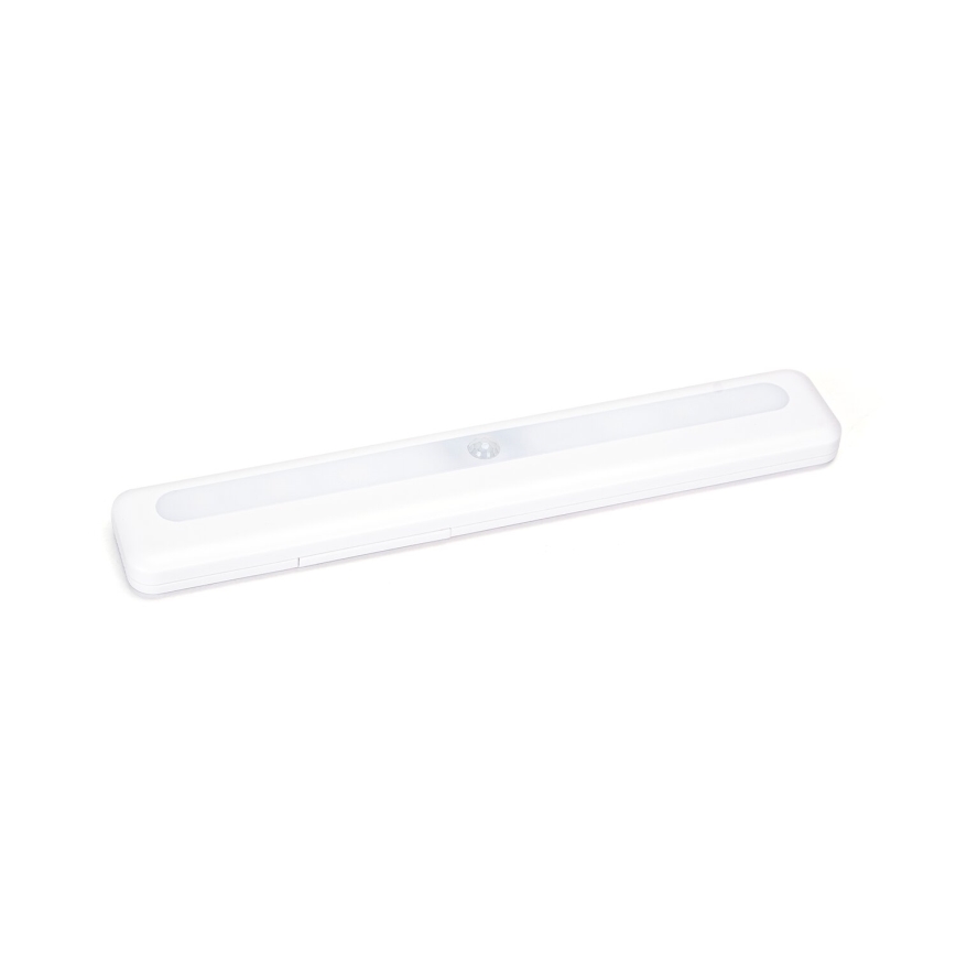 Aigostar - LED Skåpbelysning med rörelsedetektor LED/1,5W/3xAA 3000K