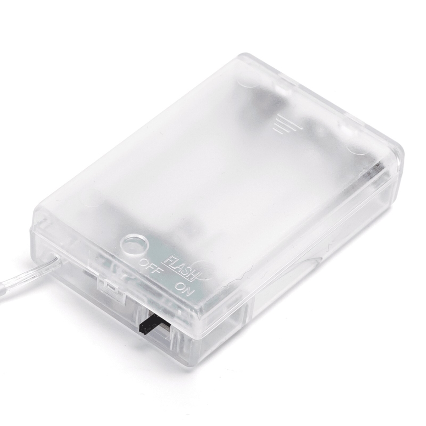 Aigostar - LED-slinga 100xLED/3xAA 10,3m varmvit