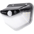Aigostar - LED-solarlampa med sensor, LED/3,7 V, 6500 K, 500 mAh, IP65, svart