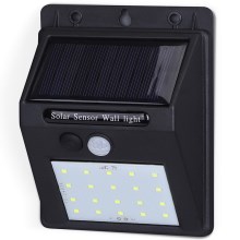Aigostar - LED Solcell utomhusbelysning med sensor LED/1,11W/5,5V IP65