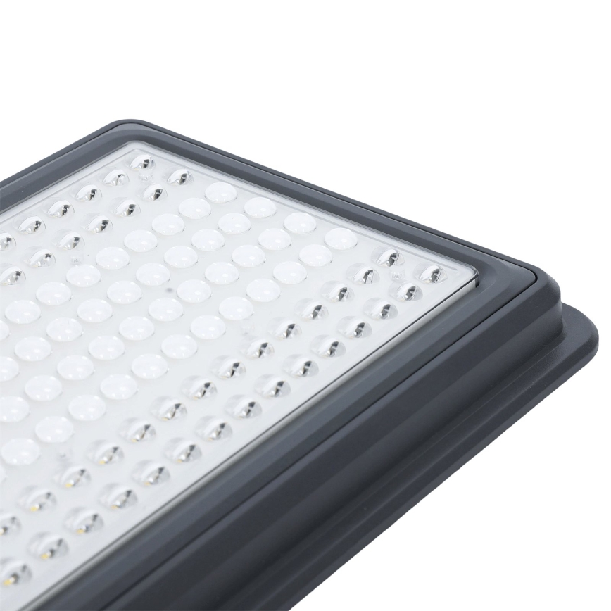Aigostar - LED solcellsgatlykta med sensor LED/300W/3,2V 3600mAh + fjärrkontroll