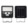 Aigostar - LED solcellsdriven gatlampa med sensor LED/50W/3,2V 1000mAh 6500K + fjärrkontroll