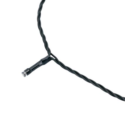 Aigostar - LED solcellsdriven julslinga 300xLED/8 funktioner 32m IP65 kallvit 1200 mAh