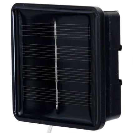 Aigostar - LED solcellsdriven julslinga 200 LED/8 funktioner 22 m IP65 varmvit 800 mAh