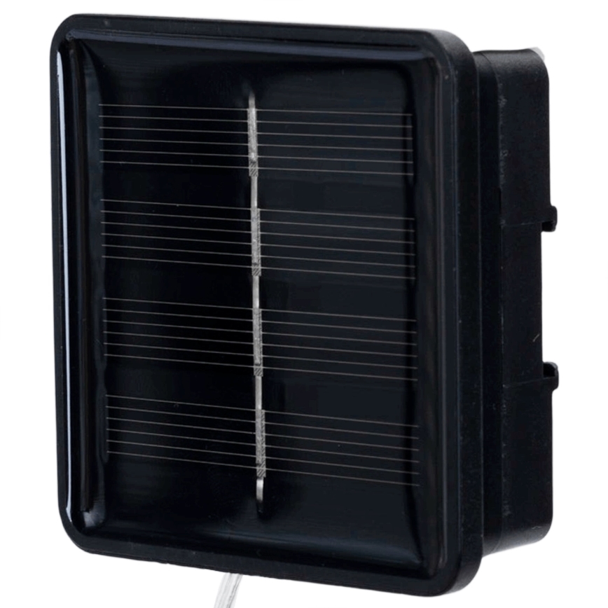 Aigostar - LED-solcellsdriven ljusslinga för jul 200 LED/8 funktioner 22 m IP65 varmvitt 800 mAh