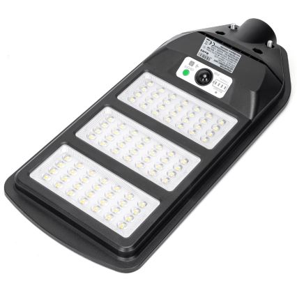 Aigostar - LED Solcellsgatulampa med sensor LED/150W/3,2V 8000mAh IP65 6500K + fjärrkontroll