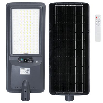 Aigostar - LED solcellsdriven gatlampa med sensor LED/400W/3,2V 4800mAh + fjärrkontroll