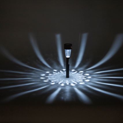 Aigostar - LED Solarlampa LED/0,006W/1,2V 40 mAh 6500K IP44 29,7 cm