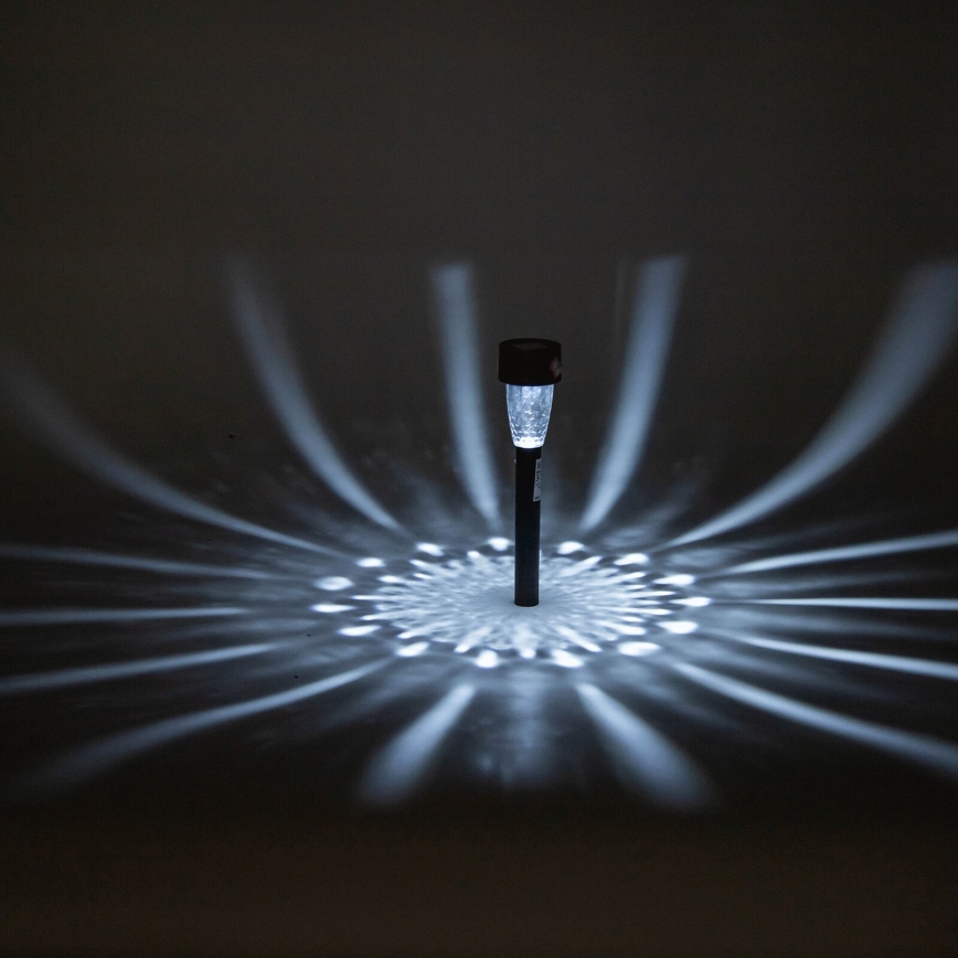 Aigostar - LED Solarlampa LED/0,006W/1,2V 40 mAh 6500K IP44 29,7 cm