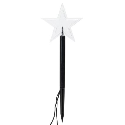 Aigostar - LED Solcellsljusstake för jul LED/0,054W/1,2V 1m IP65 800 mAh kallvit