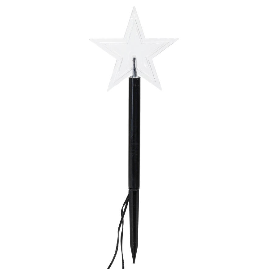 Aigostar - LED Solcellsljusstake för jul LED/0,054W/1,2V 1m IP65 800 mAh kallvit