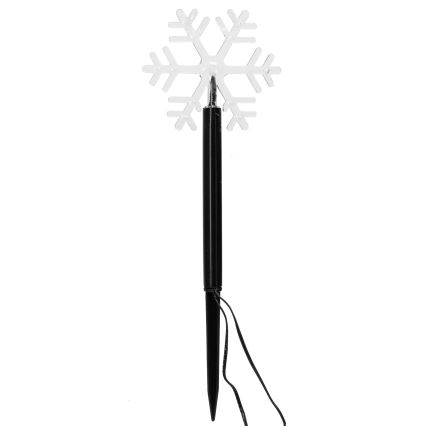 Aigostar - LED Solcellsljusstake för jul LED/0,054W/1,2V 1m IP65 varmvit