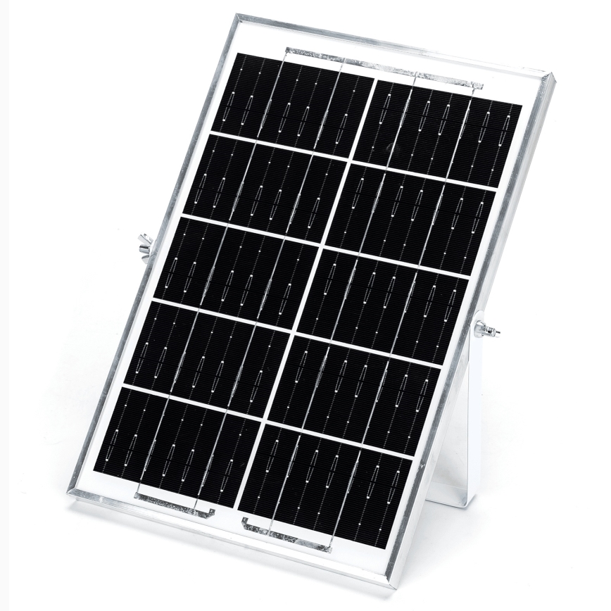 Aigostar - LED-solarlampa 2xLED/35W/12V 6000 mAh 6500K IP65 Ø 16,8 cm + fjärrkontroll