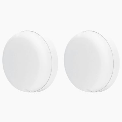 Aigostar - LED Solarlampa 2xLED/35W/12V 6000 mAh 6500K Ø 16,8 cm + fjärrkontroll