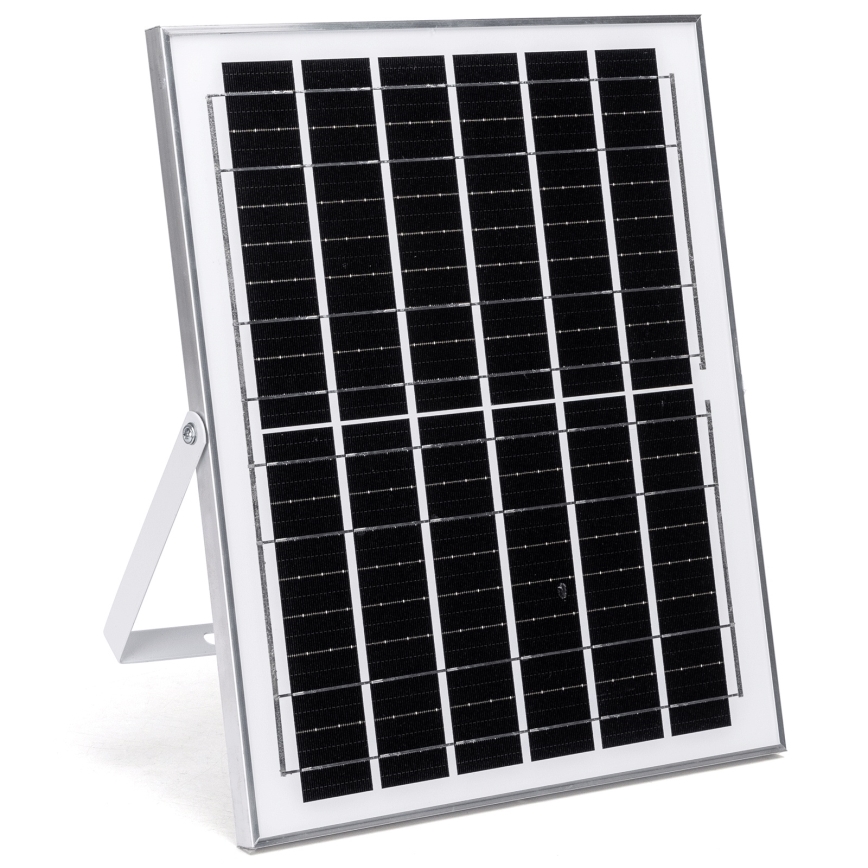 Aigostar - LED solcellslampa 2×LED/70W/12V 12000 mAh 6500K IP65 Ø 12 cm + fjärrkontroll