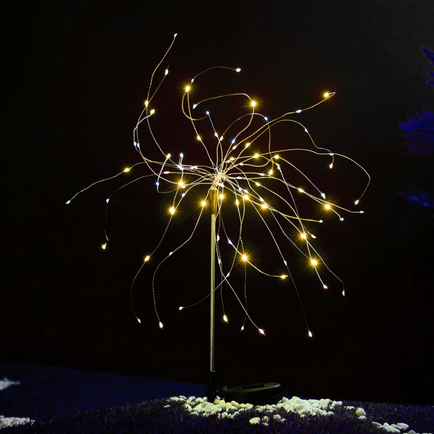 Aigostar - LED Solcellslampa dekorativ LED/0,03W/1,2V 88,5cm 300 mAh 2700K IP44