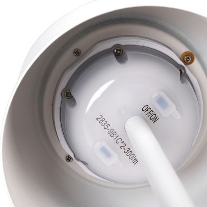 Aigostar - LED Solcellslampa med dimmer, uppladdningsbar bordslampa LED/3W/5V 2200mAh vit IP54