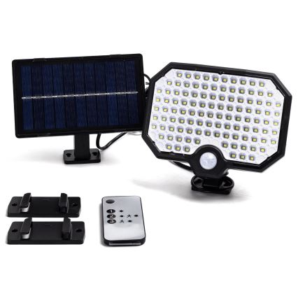 Aigostar - LED solcellslampa med rörelsesensor LED/2,4W/3,7V 1800 mAh IP65