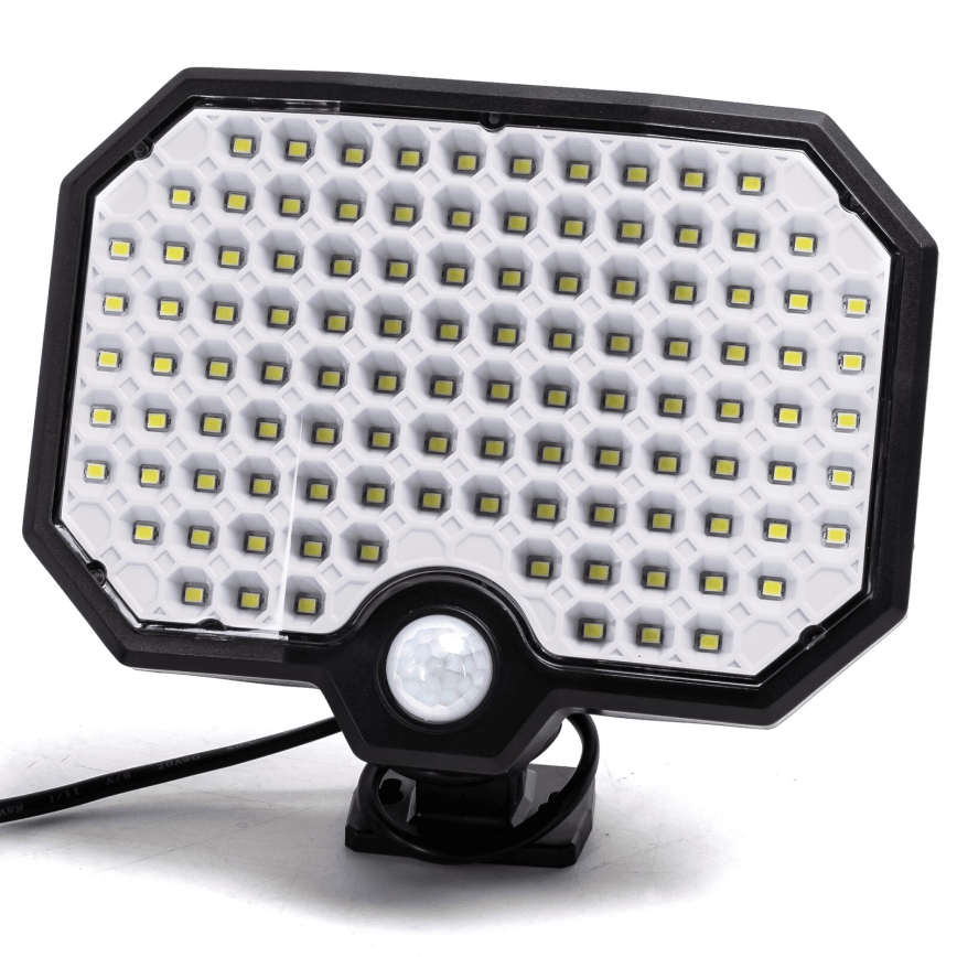 Aigostar - LED solcellslampa med rörelsesensor LED/2,4W/3,7V 1800 mAh IP65