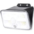 Aigostar - LED solcellslampa med sensor LED/3,7V 6500K 500 mAh IP65 svart