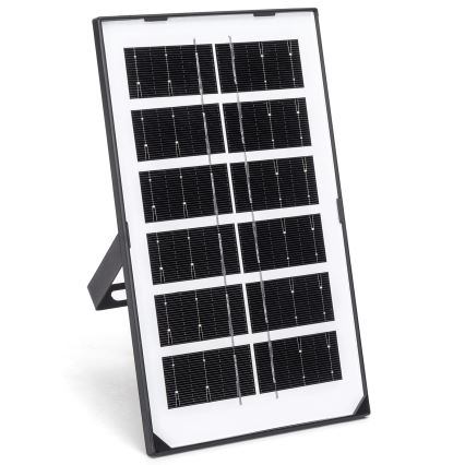 Aigostar - LED solarlampa med sensor LED/35W/12V 3000 mAh 6500K IP65 Ø 10 cm + fjärrkontroll