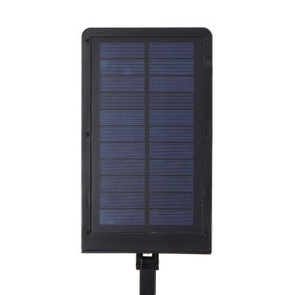 Aigostar - LED Solcellsgatulampa med sensor LED/3W/3,7V1800 mAh IP44 3000/4000/5000K + fjärrkontroll