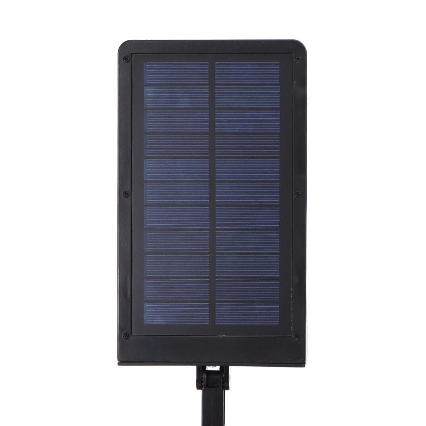 Aigostar - LED Solcellsgatulampa med sensor LED/3W/3,7V1800 mAh IP44 3000/4000/5000K + fjärrkontroll