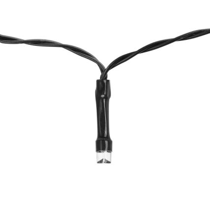 Aigostar - LED solcellsljusslinga 100xLED/12m 300 mAh IP65 varmvit