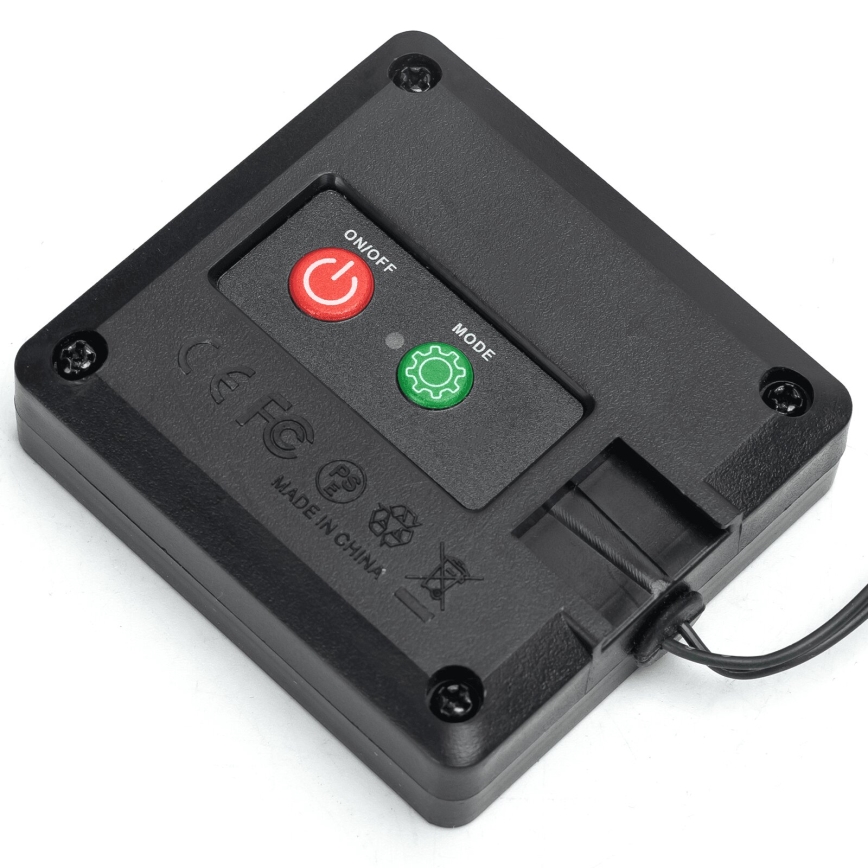 Aigostar - LED solcellskedja 102xLED/2x0,7m IP65 300 mAh varmvit murgröna