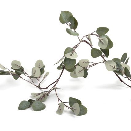 Aigostar - LED Solcellsljusslinga 110xLED/4m IP65 300 mAh varmvit eukalyptus