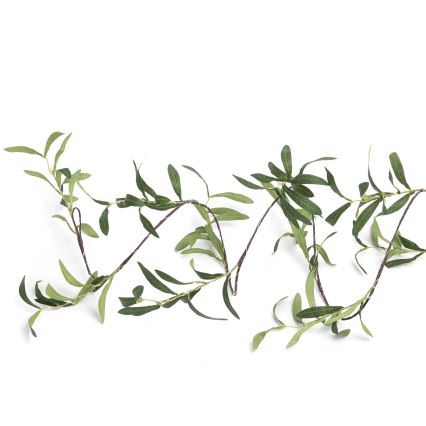 Aigostar - LED solcellsljusslinga 60xLED/4m IP65 300 mAh varmvit oliv