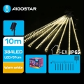 Aigostar - LED solcellsljusslinga för jul 384xLED/13m 1200 mAh IP65 varmvitt