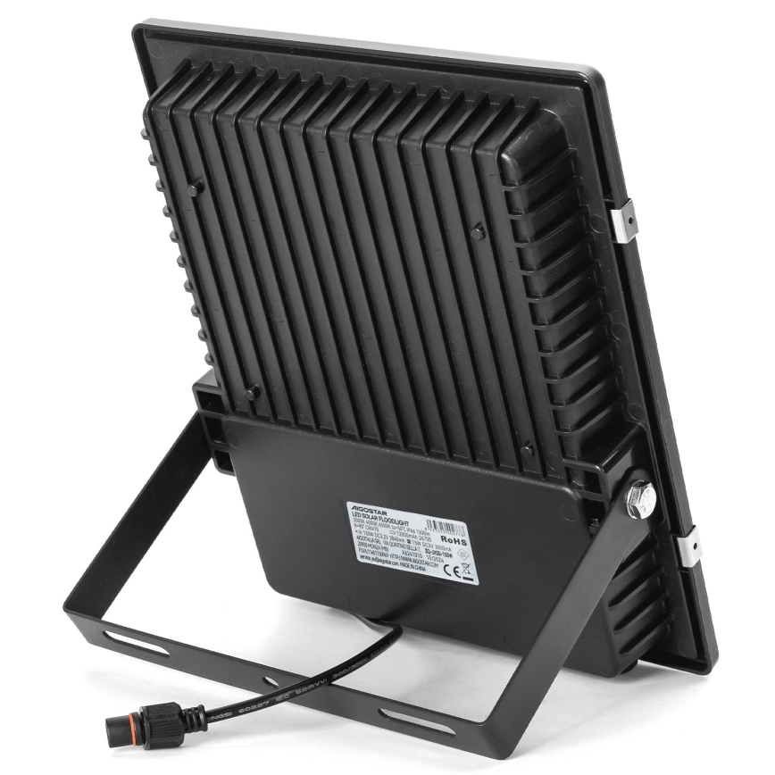 Aigostar - LED solcellsstrålkastare LED/150W/3,2V 3000mAh 3000K/4000K/6500K IP66 + fjärrkontroll