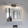 Aigostar - LED-spegelbelysning för badrum LED/8W/230V 4000K 40 cm IP44 svart