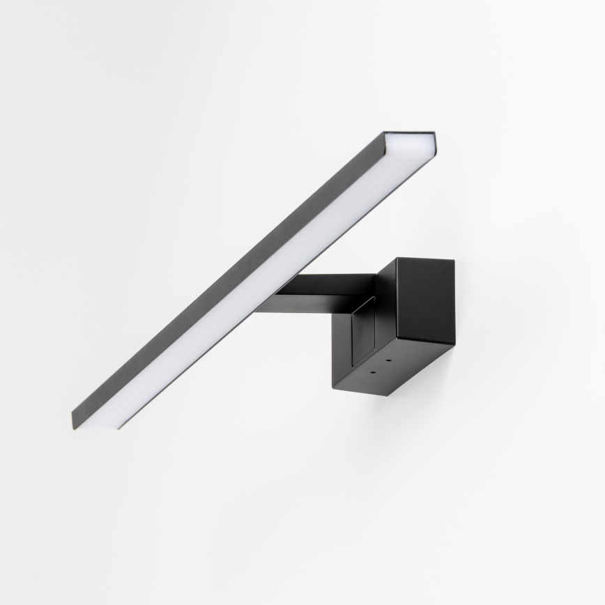 Aigostar - LED-spegelbelysning för badrum LED/8W/230V 4000K 40 cm IP44 svart