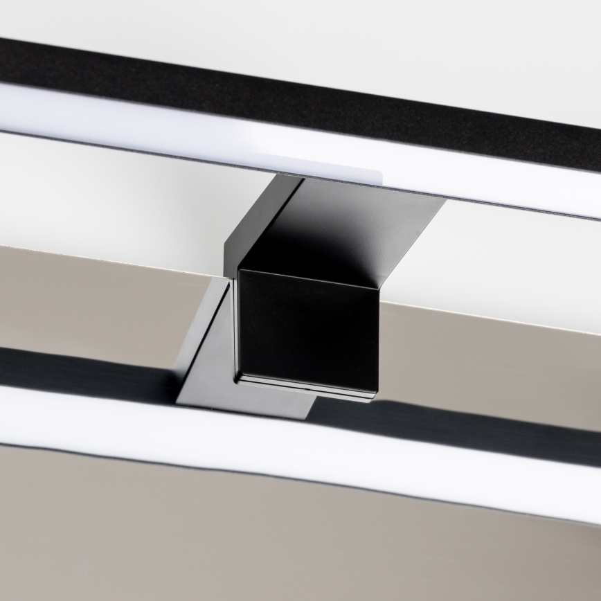 Aigostar - LED-spegelbelysning för badrum LED/8W/230V 4000K 40 cm IP44 svart
