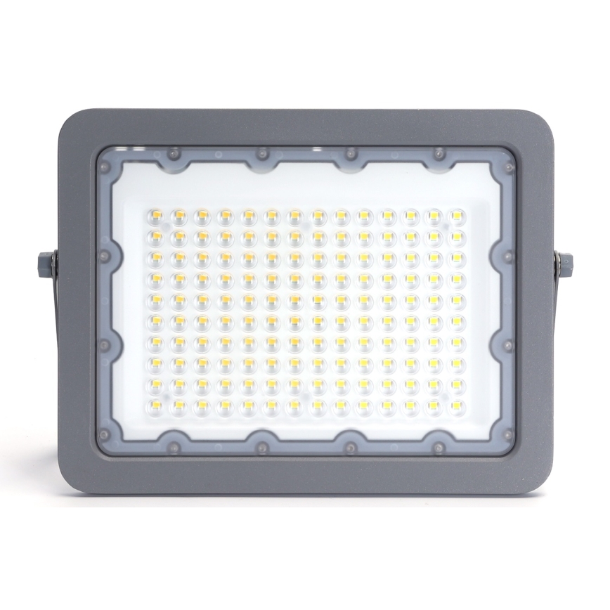 Aigostar - LED strålkastare LED/100W/230V grå 4000K IP65