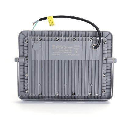 Aigostar - LED strålkastare LED/100W/230V grå 6500K IP65