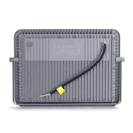 Aigostar - LED strålkastare LED/200W/230V grå 6500K IP65