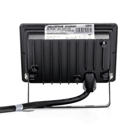 Aigostar - LED strålkastare LED/20W/230V 6500K IP65